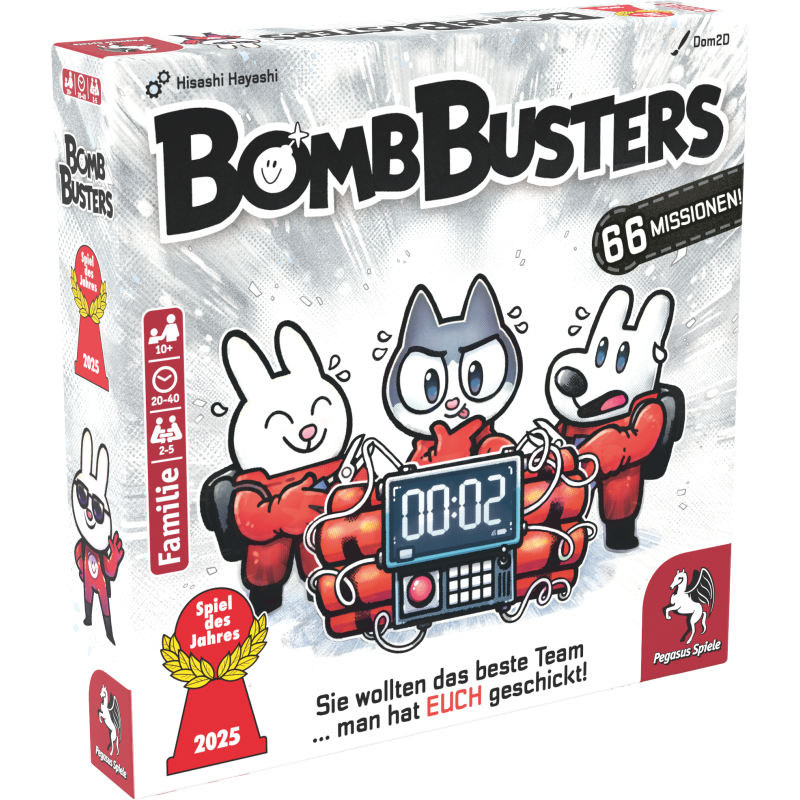 Pegasus Spiele BombBusters - Spiel des Jahres 2025