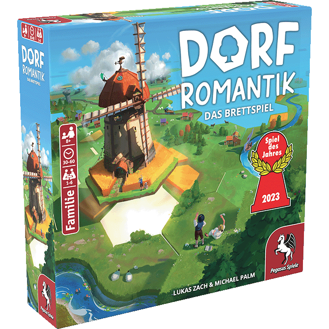 Pegasus Spiele Dorfromantik Spiel des Jahres 2023