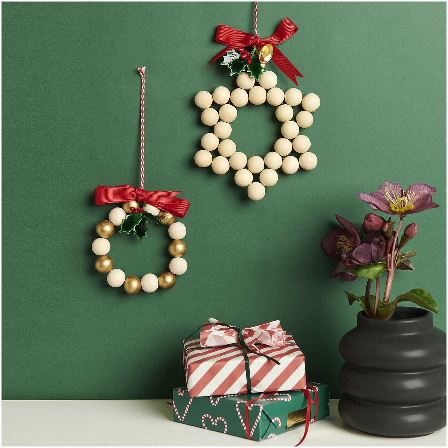 Rico Design Bastelset Stern Natur