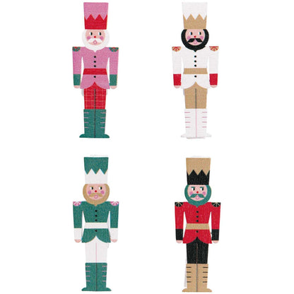 Rico Design Deco-Clips Nussknacker Mix