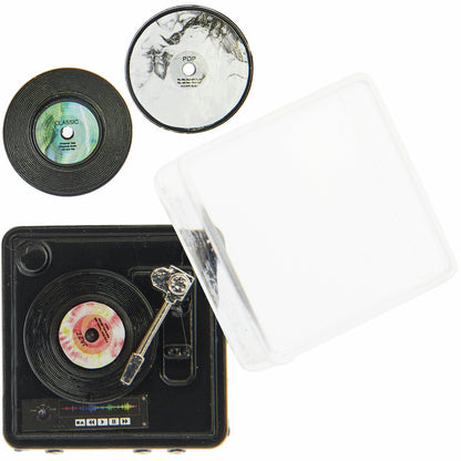 Rico Design Miniatur Plattenspieler