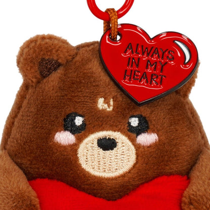 Legami Plüsch-Schlüsselanhänger Teddy Bear - Tiny Super Soft!