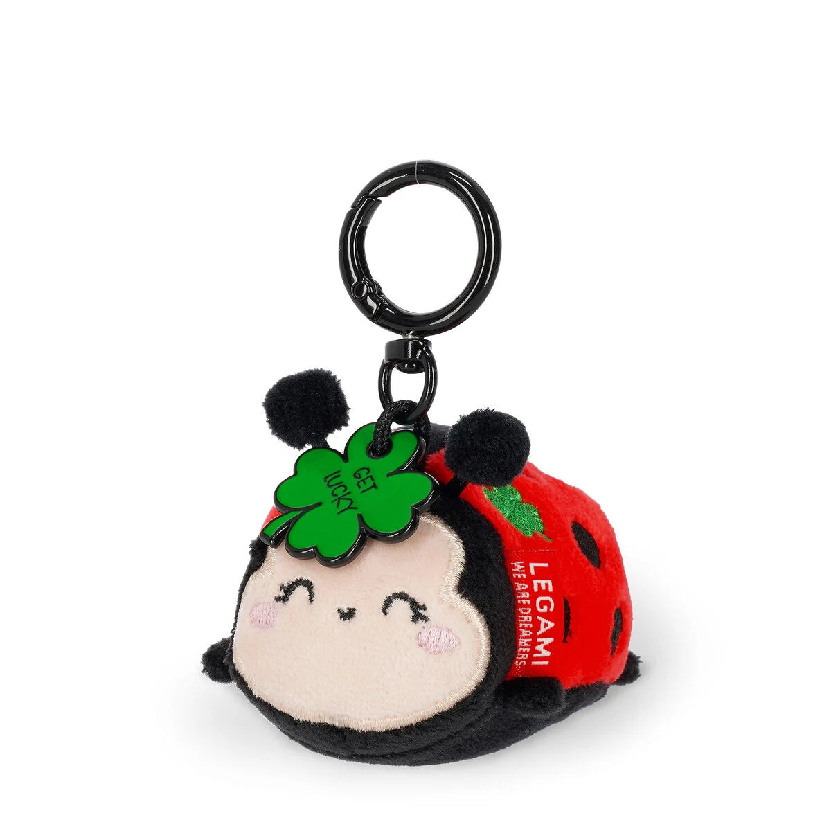 Legami Plüsch-Schlüsselanhänger Ladybug - Tiny Super Soft!