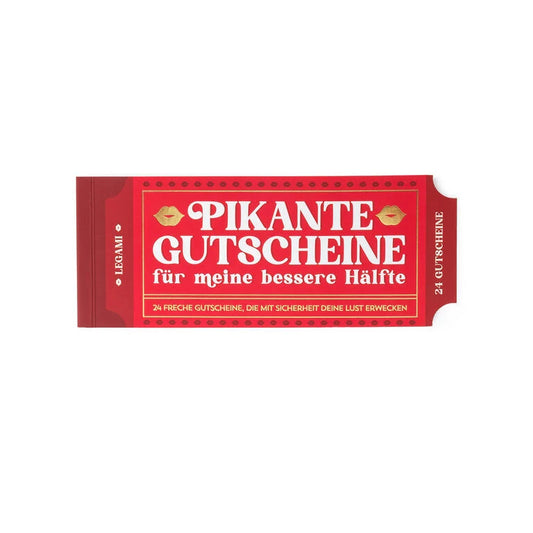 Legami Block mit 24 sexy Gutscheinen - Deutsch - Gift Vouchers