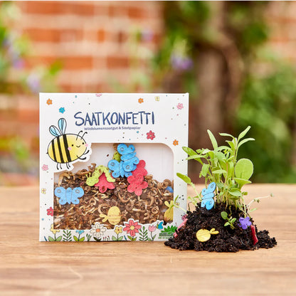 Die Stadtgärtner Saatkonfetti - Wildblumensaatgut & Saatpapier