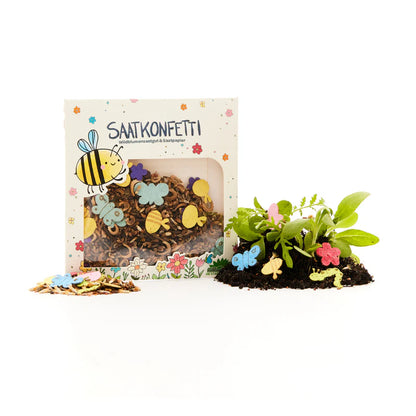 Die Stadtgärtner Saatkonfetti - Wildblumensaatgut & Saatpapier