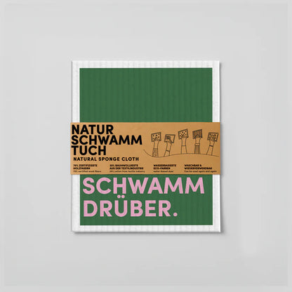 Schwammtuch - Spruch - Schwamm drüber - Nr. 12