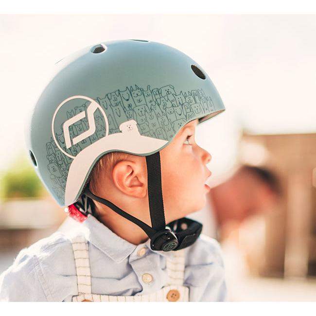Scoot and Ride Helm Reflective Größe XXS