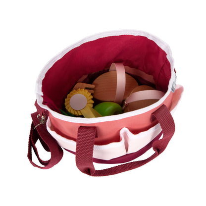Small Foot Pferdepflegeset mit Tasche rot