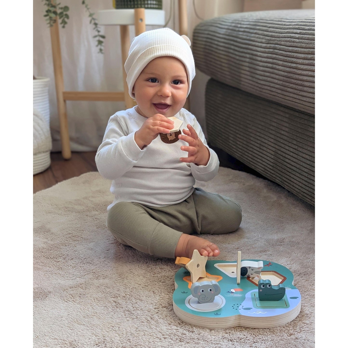 Small foot Setzpuzzle Safari Tiere