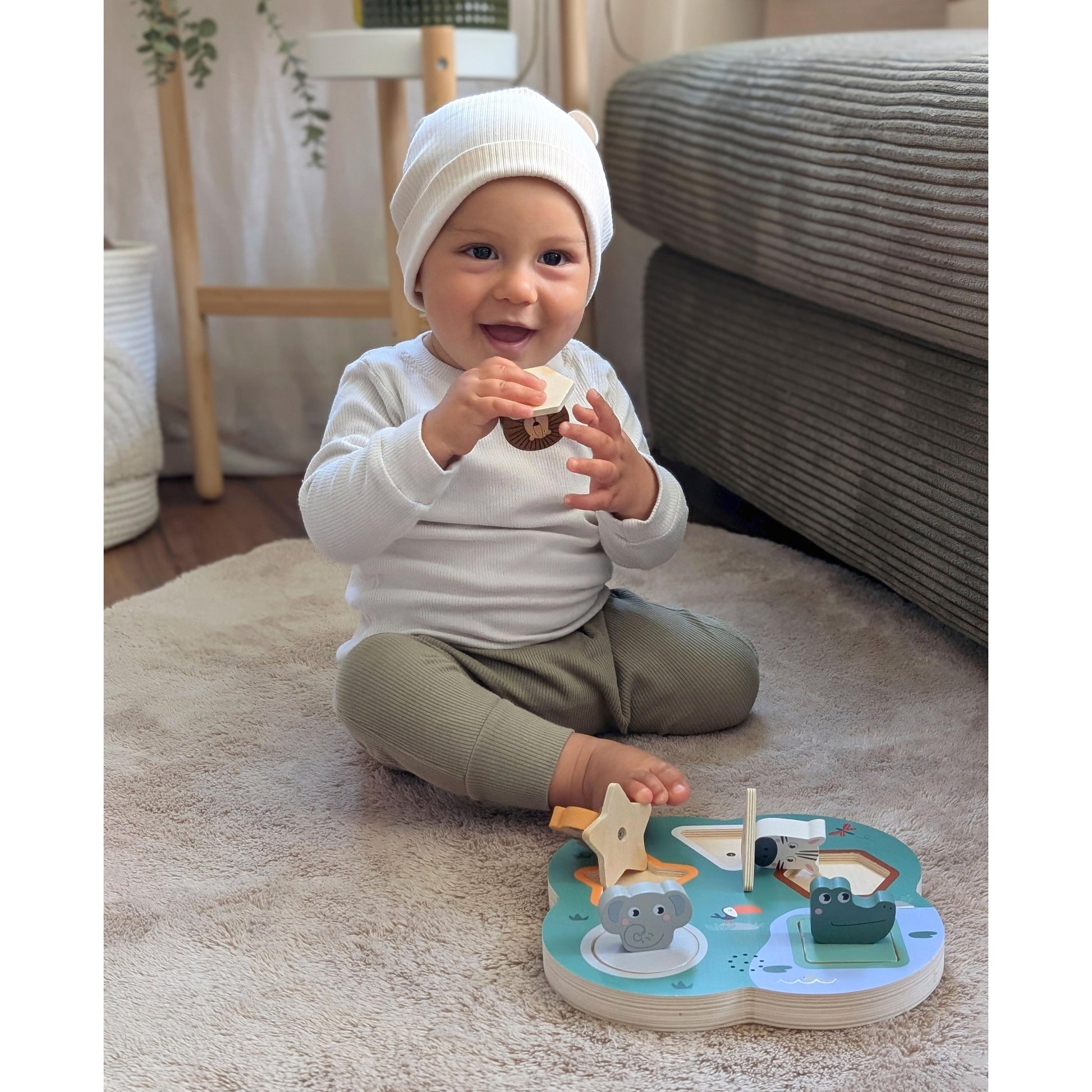 Small foot Setzpuzzle Safari Tiere