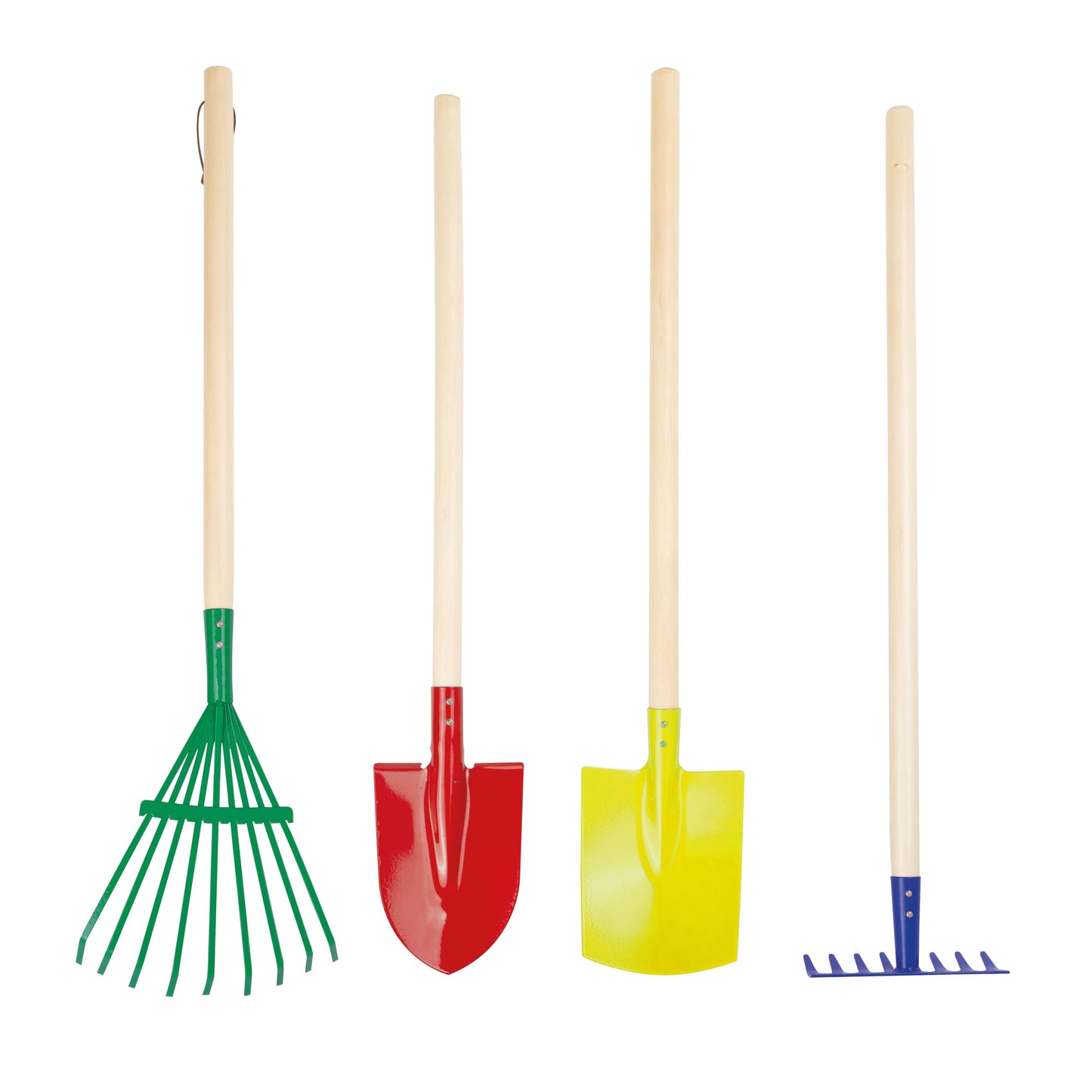 Smallfoot Gartenwerkzeug-Set kunterbunt