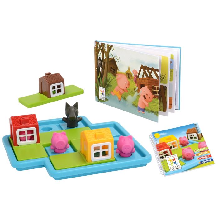 Smart Games Die 3 kleinen Schweinchen Deluxe