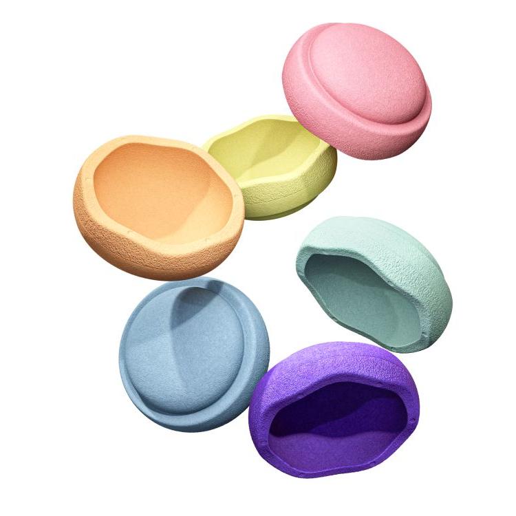 Stapelstein Original rainbow pastel 6er Set