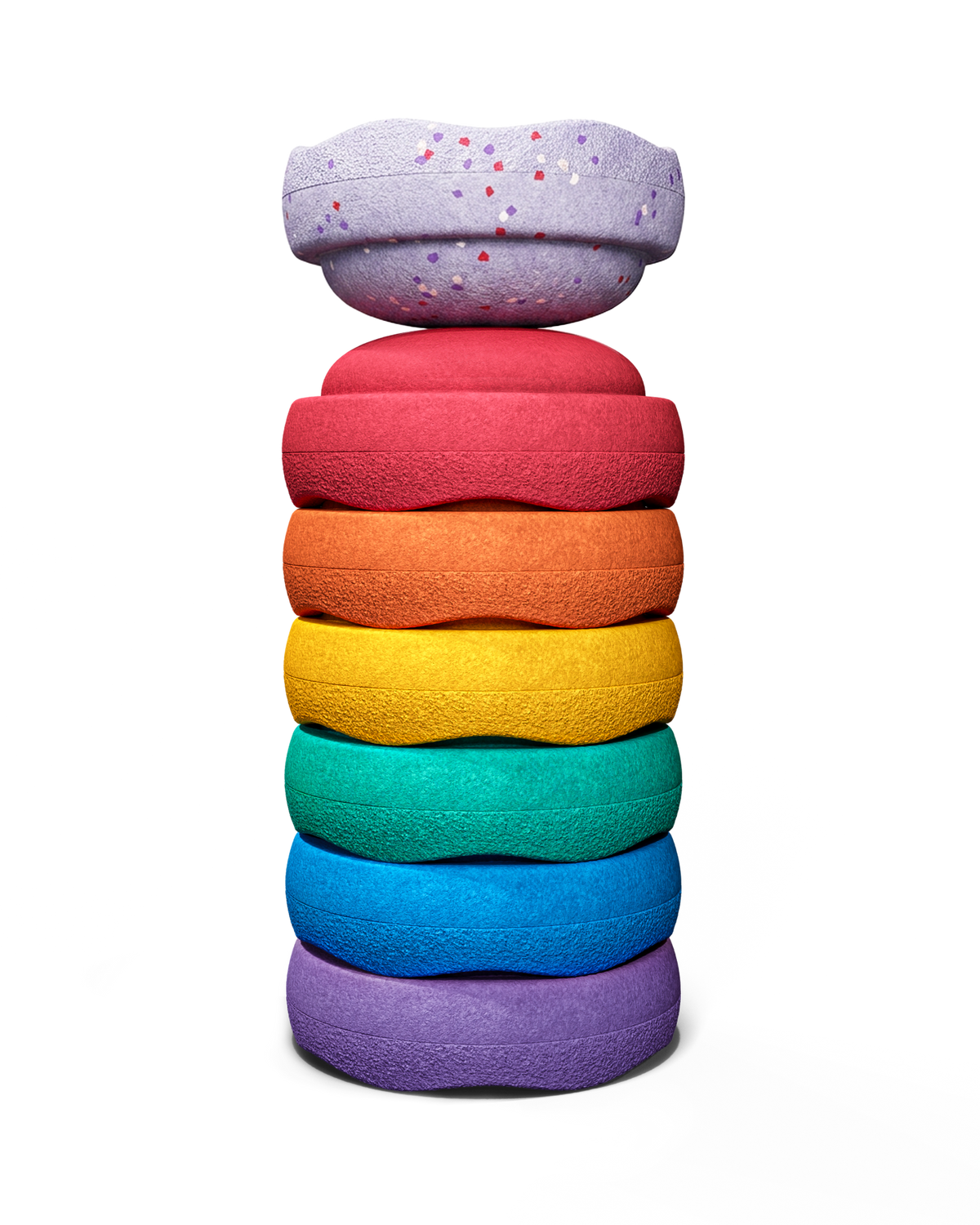 Stapelstein Winter Special Mini rainbow classic