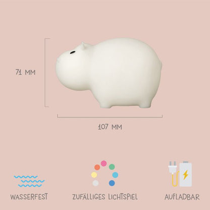 MegaLight Swimmy Hippo Nachtlicht