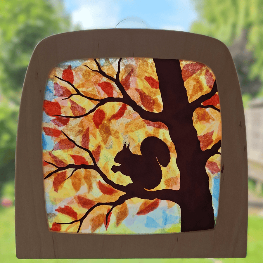 Toverlux DIY Silhouette Eichhörnchen