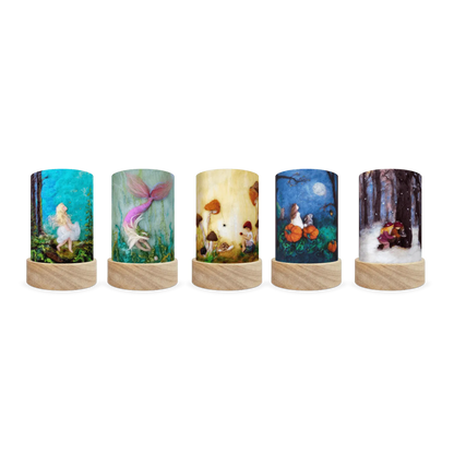 Toverlux Shades Het Wol Feetje Set - Seasons