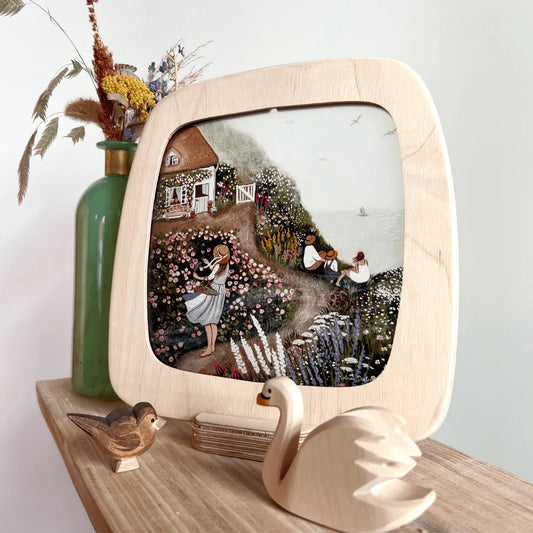 Toverlux magischer Fensterrahmen Holz