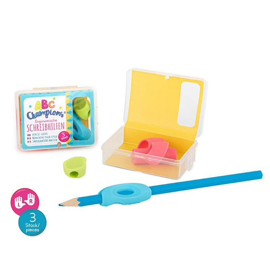 Trendhaus ABC Champions Schreiblernhilfen ergonomisch 3er Set