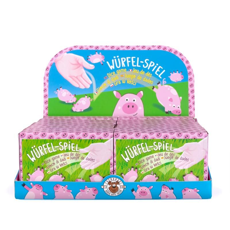 Trendhaus Schweinchen Würfelspiel