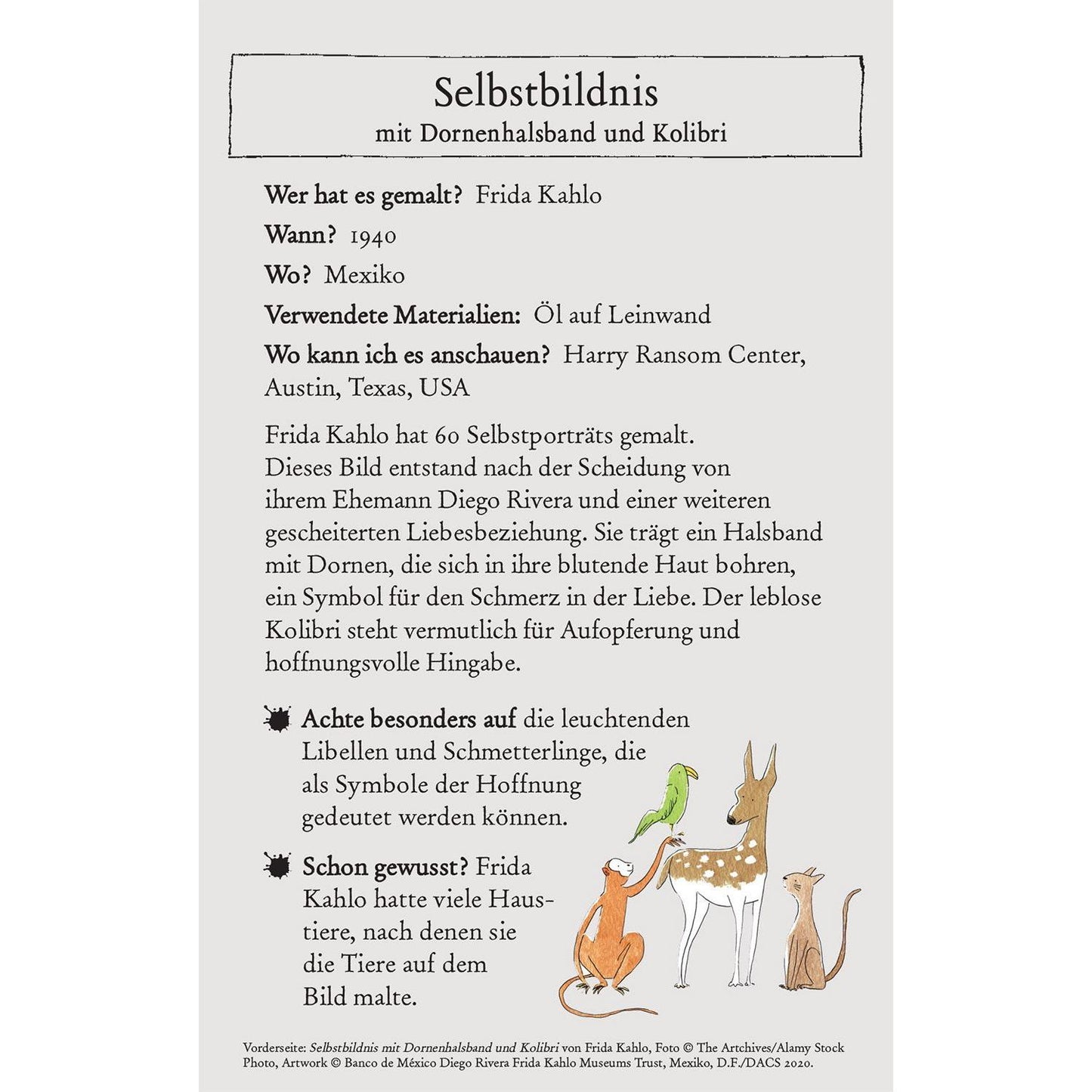 Usborne Kunst-Entdecker-Karten - Berühmte Gemälde