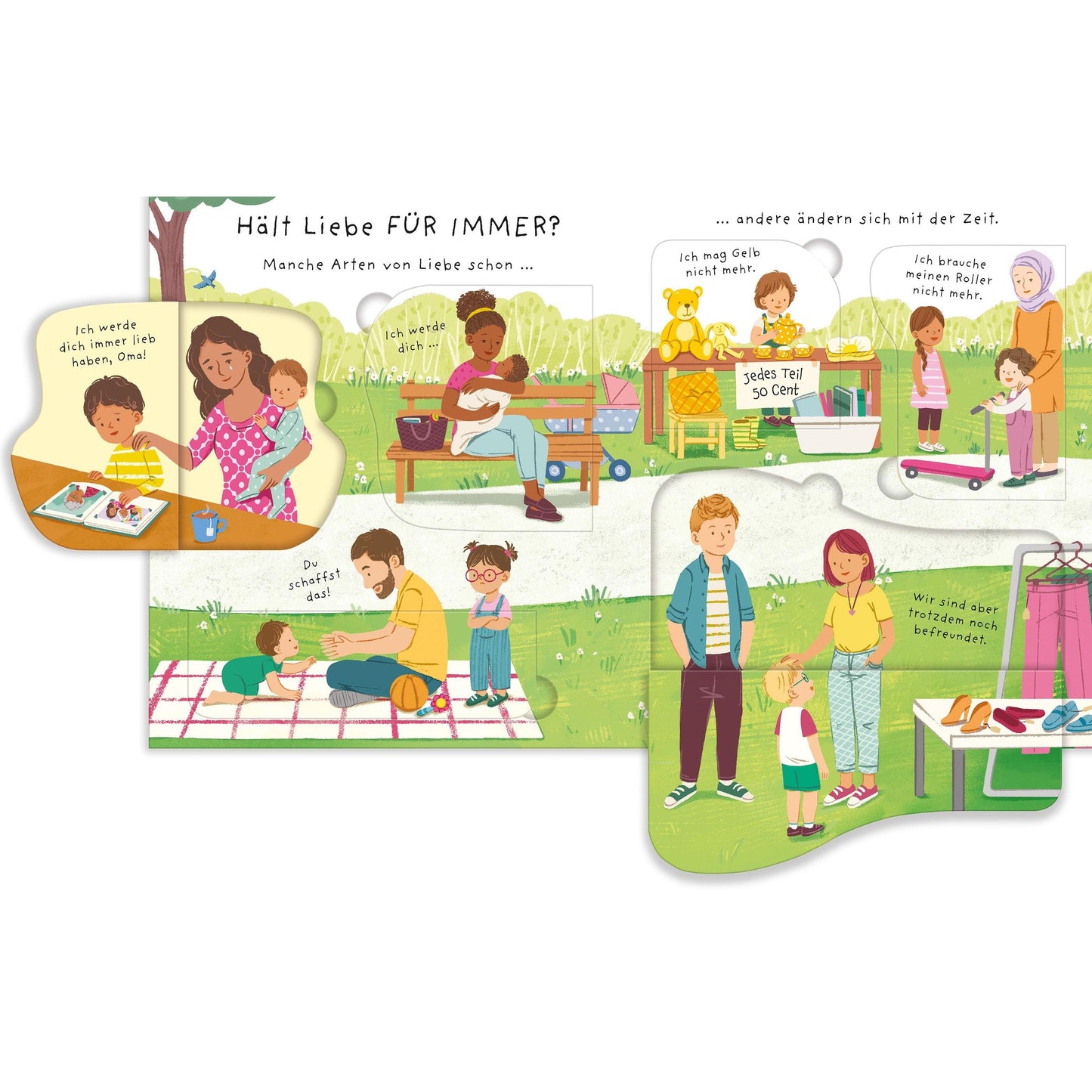 Usborne Liebe - was ist das? Aufklappen und Gefühle verstehen