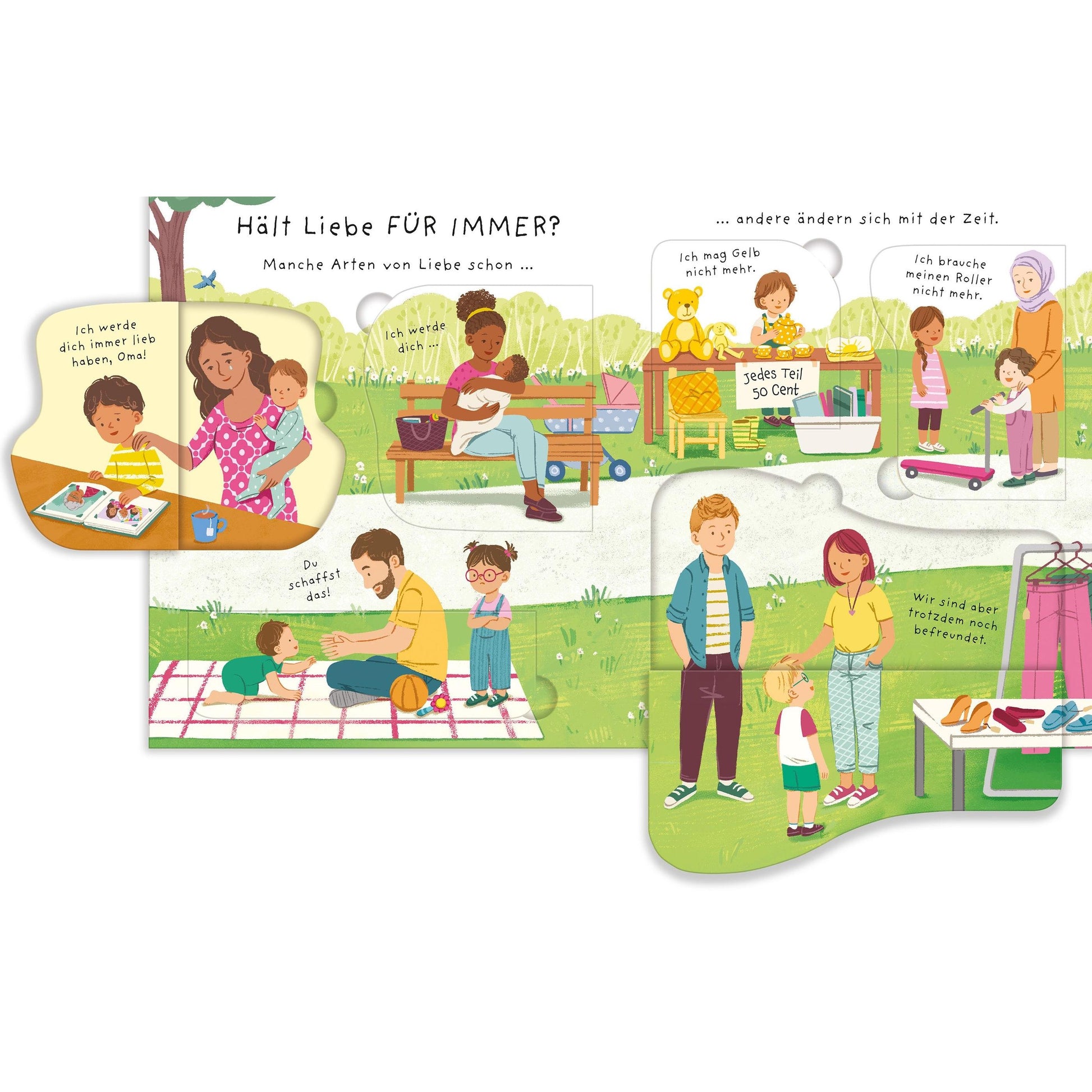 Usborne Liebe - was ist das? Aufklappen und Gefühle verstehen
