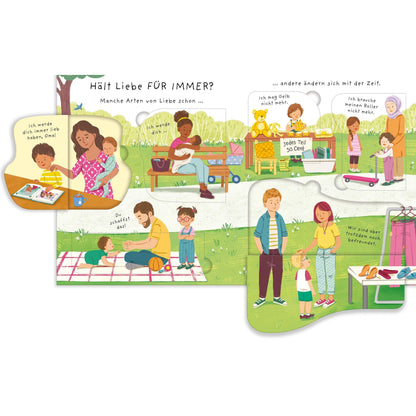 Usborne Liebe - was ist das? Aufklappen und Gefühle verstehen