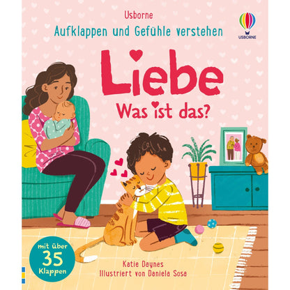 Usborne Liebe - was ist das? Aufklappen und Gefühle verstehen
