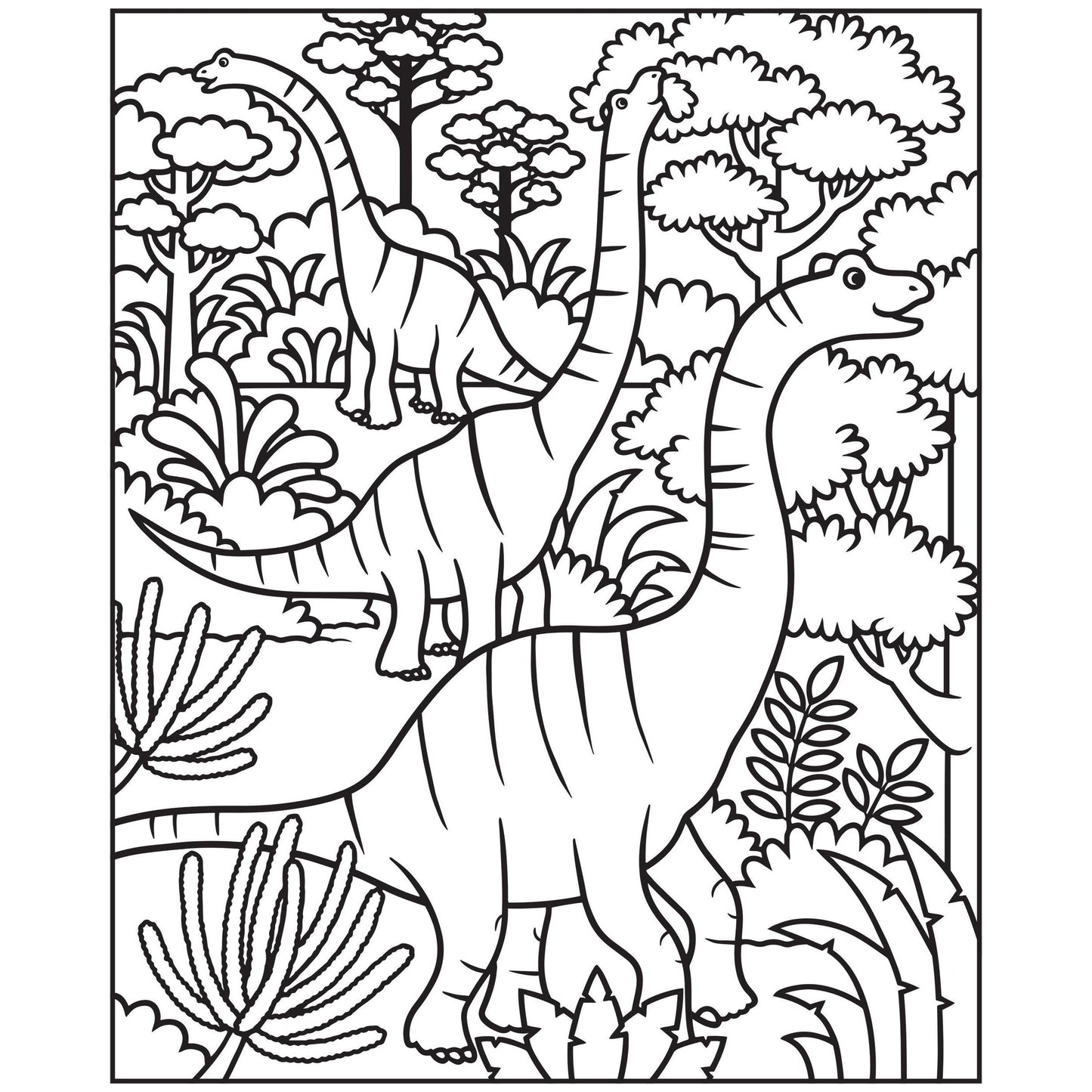 Usborne - Mein Farbenzauber-Malbuch: Dinosaurier 6+