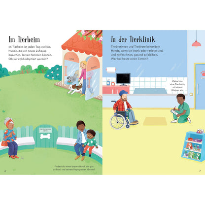 Usborne Mein Immer-wieder-Stickerbuch: Meine liebsten Hunde 3+
