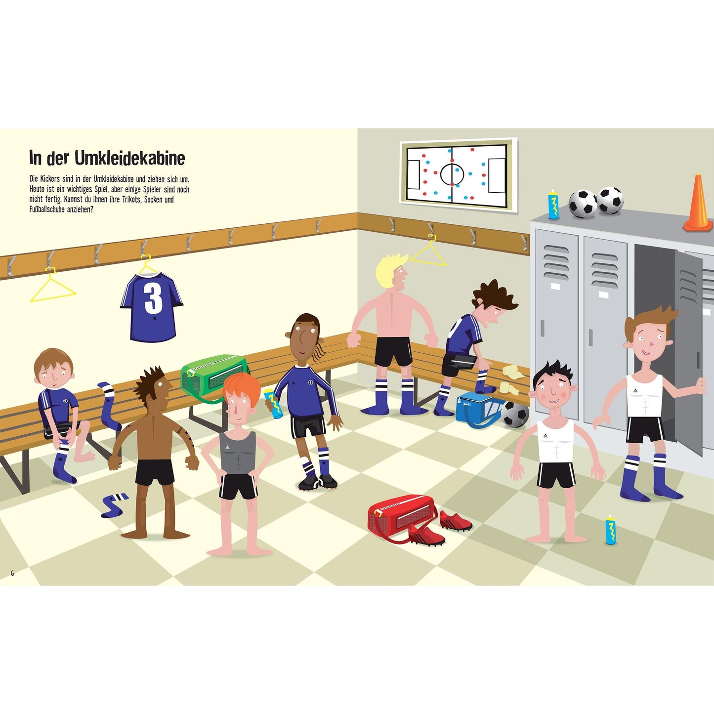 Usborne Mein Stickerbuch: Fußball 5+