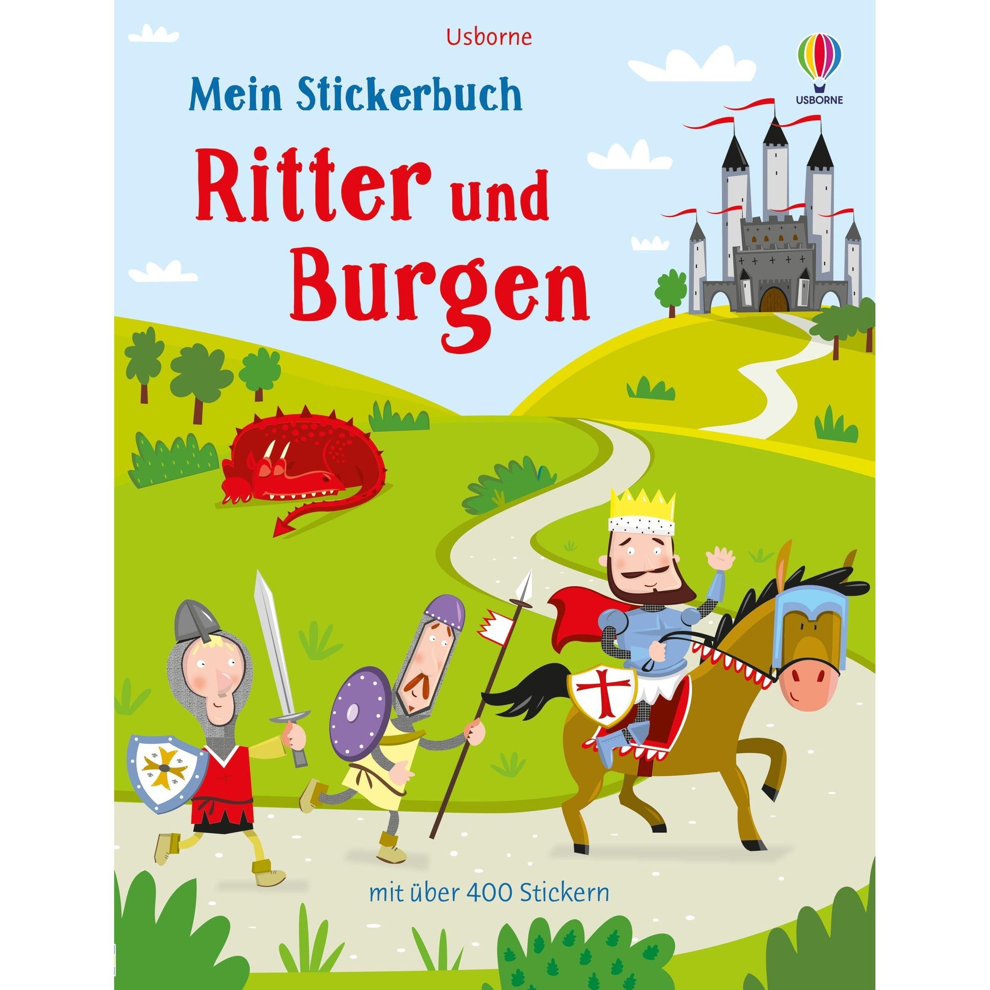 Usborne - Mein Stickerbuch Ritter und Burgen