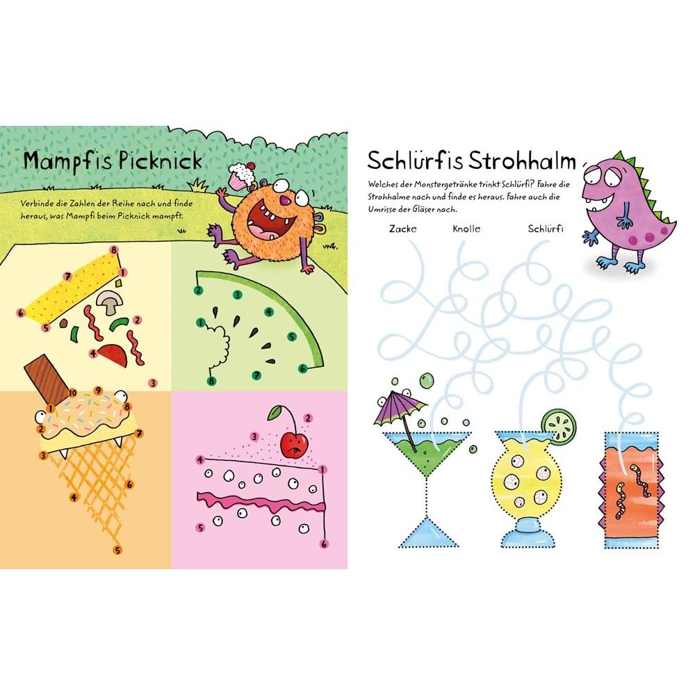 Usborne Mein Wisch-und-weg-Buch: Noch mehr Schwungübungen