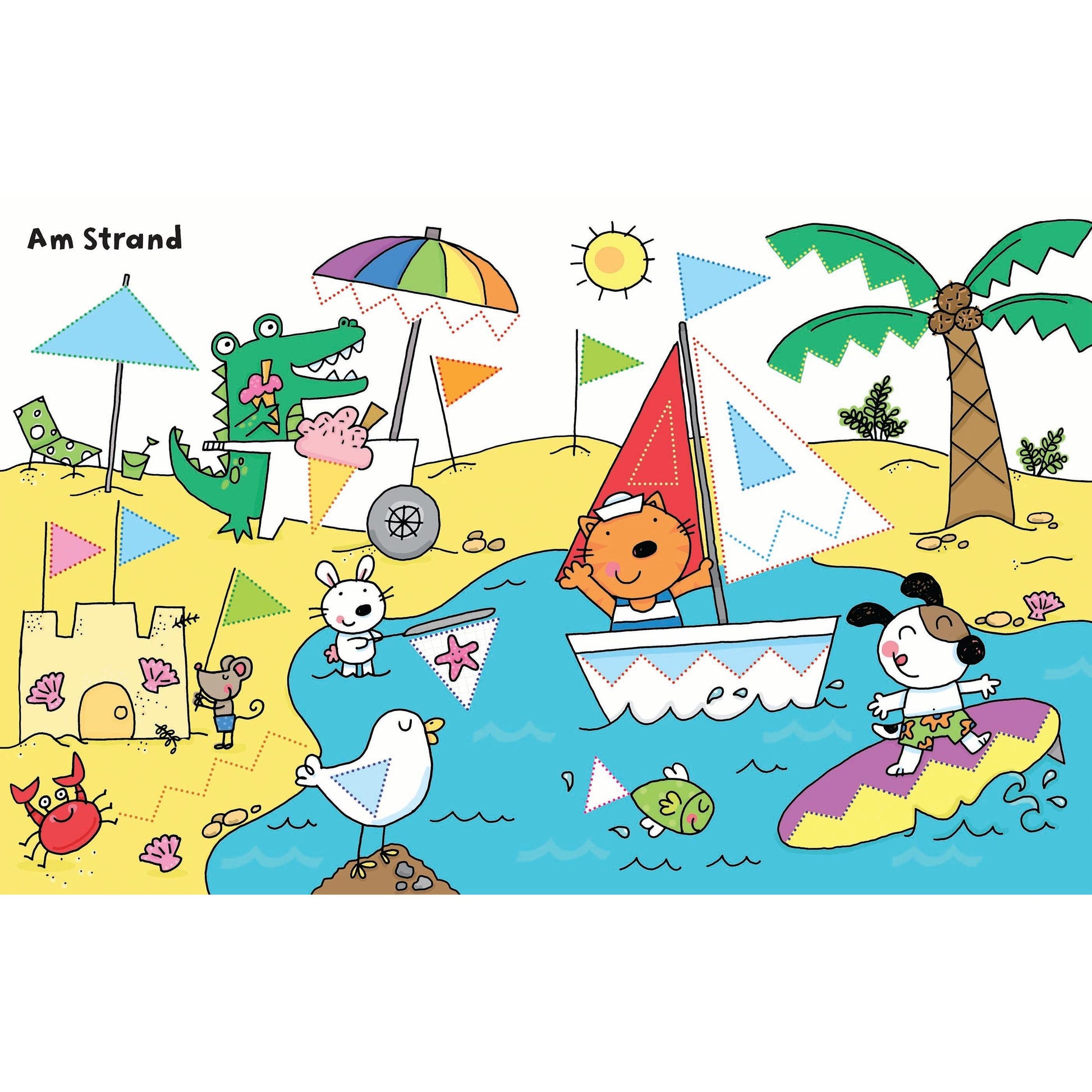 Usborne Mein Wisch-und-weg-Buch: Schwungübungen