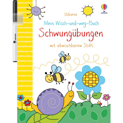 Usborne Mein Wisch-und-weg-Buch: Schwungübungen