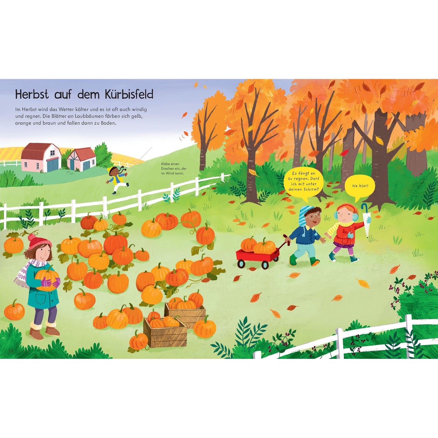 Usborne Mein erstes Stickerbuch: Das Wetter rund ums Jahr