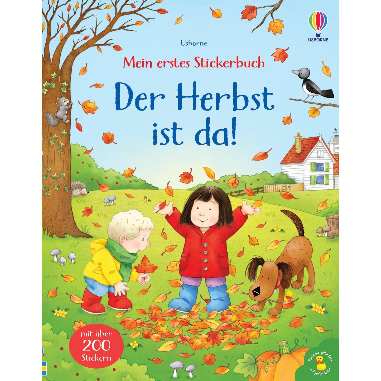 Usborne Mein erstes Stickerbuch Der Herbst ist da!