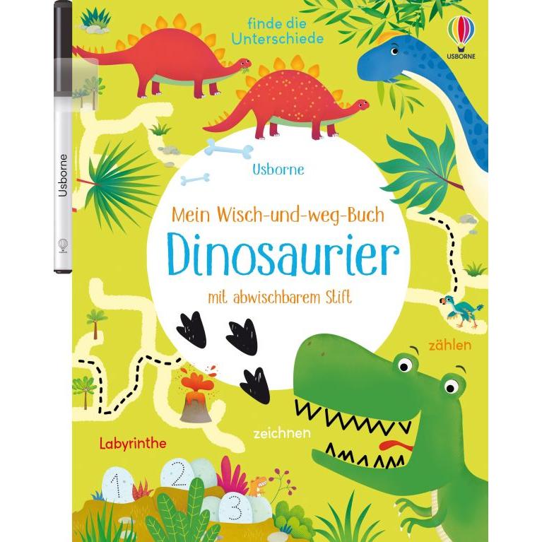 Usborne Mein wisch und weg Buch - Dinosaurier