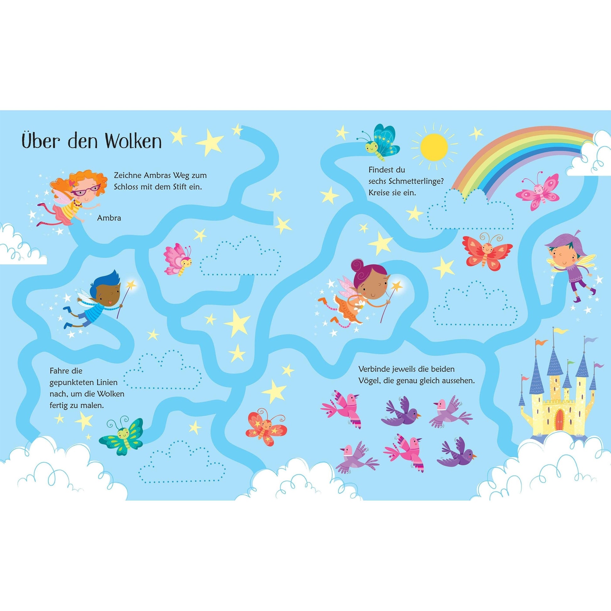 Usborne Mein wisch und weg Buch Feen