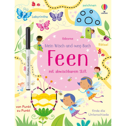 Usborne Mein wisch und weg Buch Feen