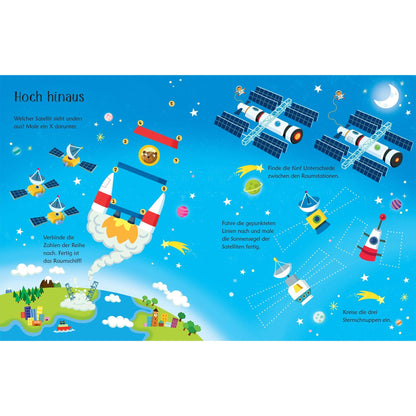 Usborne Mein wisch und weg Buch Im Weltraum