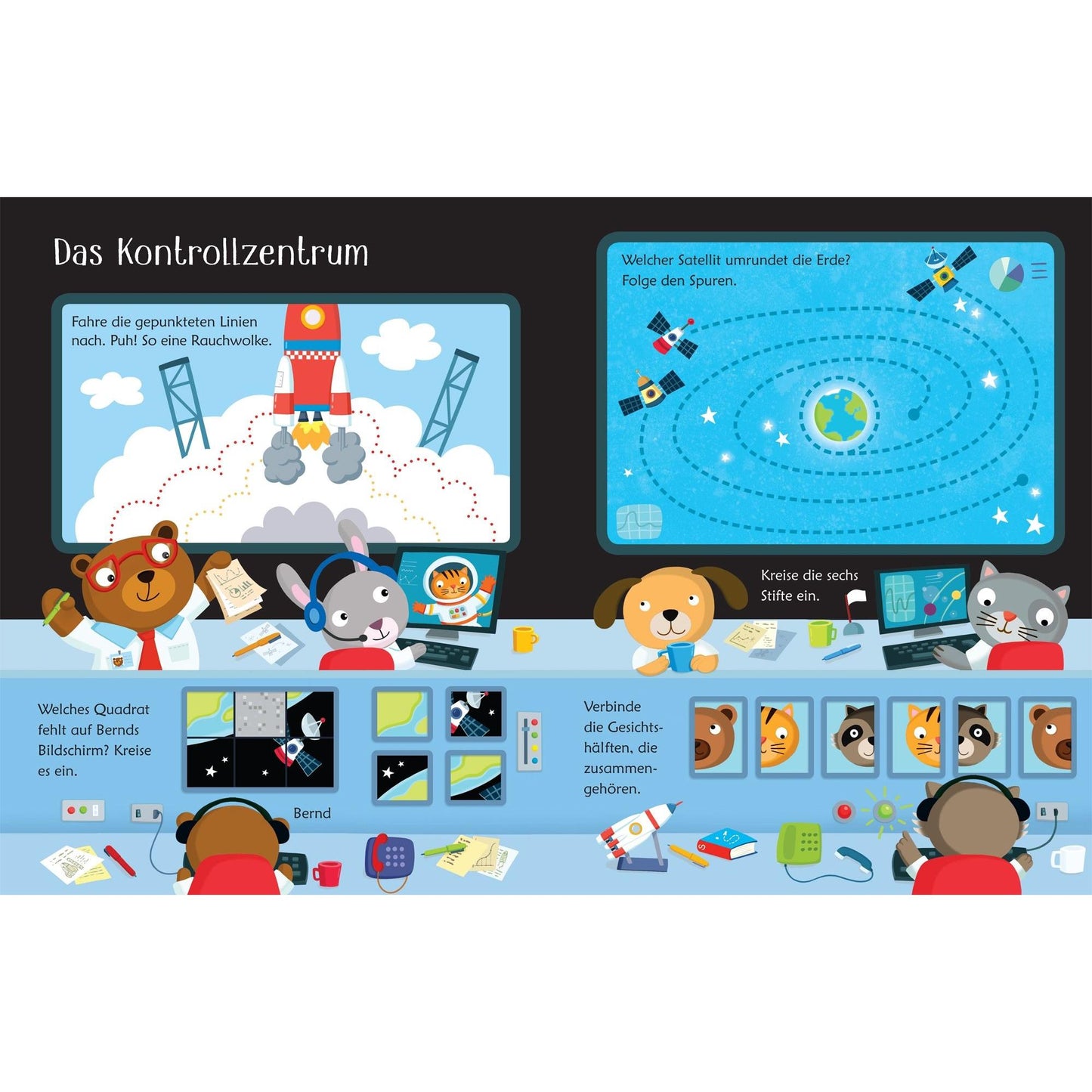 Usborne Mein wisch und weg Buch Im Weltraum