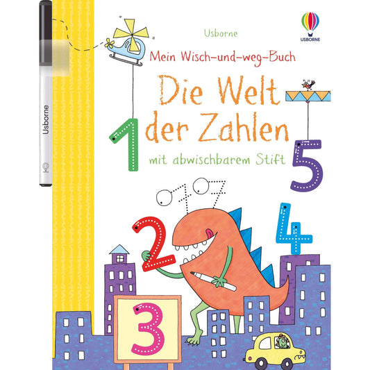 Usborne Mein wisch und weg Buch - die Welt der Zahlen
