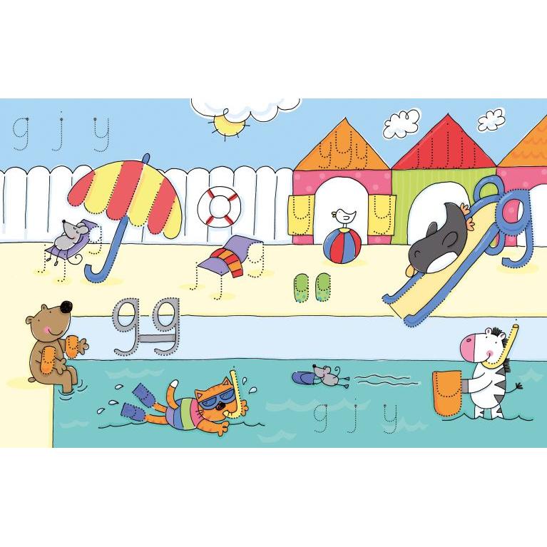 Usborne Mein wisch und weg Buch - erste Buchstaben kennen lernen