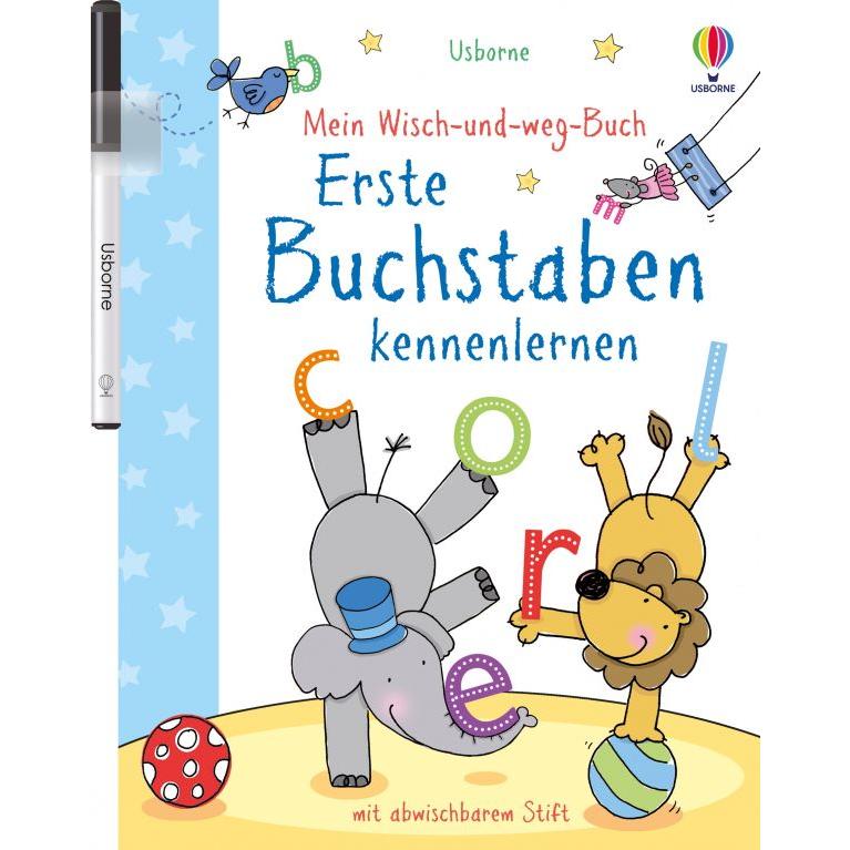 Usborne Mein wisch und weg Buch - erste Buchstaben kennen lernen