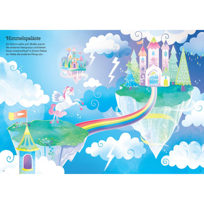 Usborne Meine glitzernde Stickerwelt Fabelhafte Feenponys