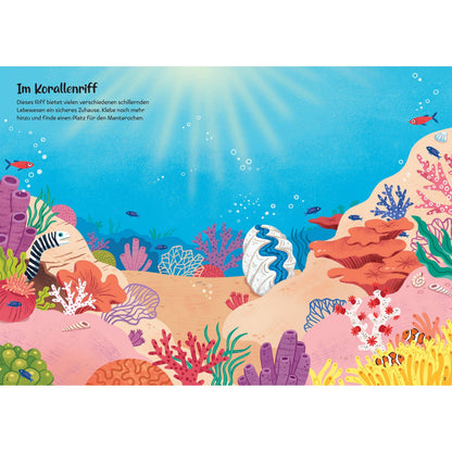 Usborne Meine glitzernde Stickerwelt Tiere im Meer