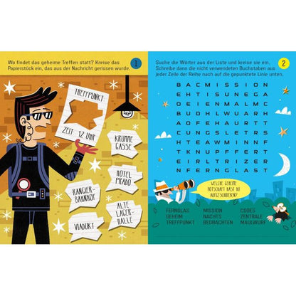 Usborne Minis Auf geheimer Mission! Knobeleien für Spione